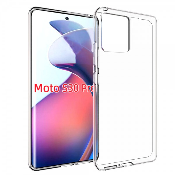 for Motorola S30 Pro Soft Silicone Clear Case-Glossy Case for Motorola S30 Pro Soft Silicone Clear Case-Glossy Case