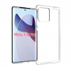 for Motorola X30 Pro Soft Silicone Clear Case-Glossy Case