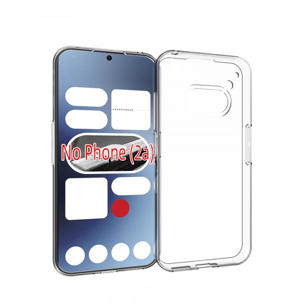 for Nothing Phone 2A Soft Silicone Clear Case-Glossy Case for Nothing Phone 2A Soft Silicone Clear Case-Glossy Case