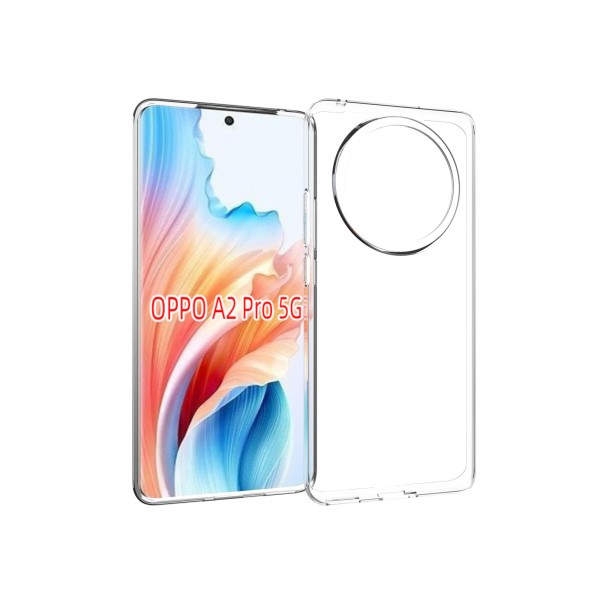 for Oppo A2 PRO 5G Soft Silicone Clear Case-Glossy Case for Oppo A2 PRO 5G Soft Silicone Clear Case-Glossy Case