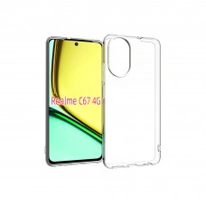 for Oppo Realme C67 4G Soft Silicone Clear Case-Glossy Case for Oppo Realme C67 4G Soft Silicone Clear Case-Glossy Case