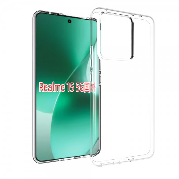 for Oppo Realme 15 5G Soft Silicone Clear Case-Glossy Case for Oppo Realme 15 5G Soft Silicone Clear Case-Glossy Case