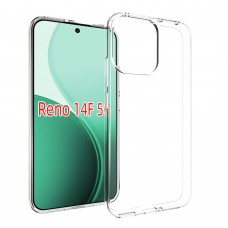 for Oppo Reno 14F 5G Soft Silicone Clear Case-Glossy Case