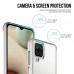 for Samsung Galaxy A12 Clear Case- Space Case for Samsung Galaxy A12 Clear Case- Space Case