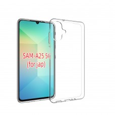 for Samsung Galaxy A25 5G(Janpan) Soft Silicone Clear Case-Glossy Case