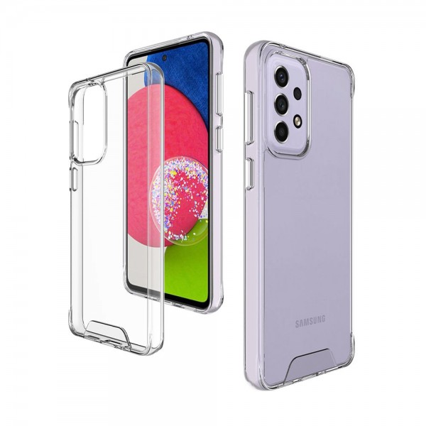 for Samsung Galaxy A33 Clear Case- Space Case for Samsung Galaxy A33 Clear Case- Space Case