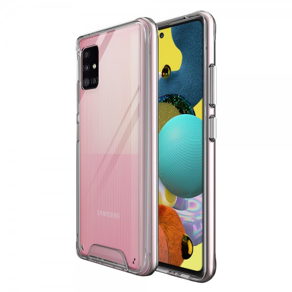 for Samsung Galaxy A51 4G Clear Case- Space Case for Samsung Galaxy A51 4G Clear Case- Space Case