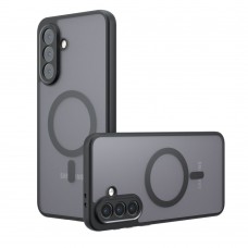 for Samsung Galaxy A56 Black Case Compatible with Magsafe- Kika Magnetic