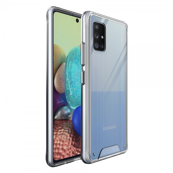 for Samsung Galaxy A71 5G Clear Case- Space Case for Samsung Galaxy A71 5G Clear Case- Space Case