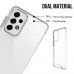 for Samsung Galaxy A73 Clear Case- Space Case for Samsung Galaxy A73 Clear Case- Space Case
