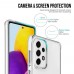 for Samsung Galaxy A73 Clear Case- Space Case for Samsung Galaxy A73 Clear Case- Space Case