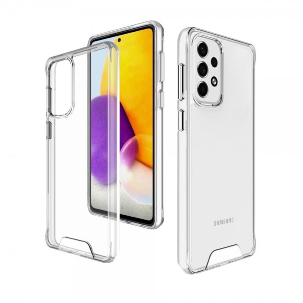for Samsung Galaxy A73 Clear Case- Space Case for Samsung Galaxy A73 Clear Case- Space Case
