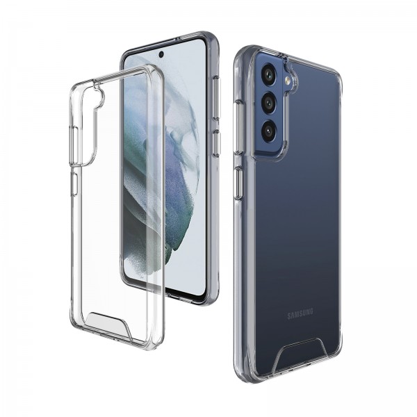 for Samsung Galaxy S21 FE Clear Case- Space Case for Samsung Galaxy S21 FE Clear Case- Space Case