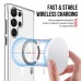for Samsung Galaxy S23 Ultra Clear Case Compatible with Magsafe- Space Magnetic