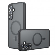 for Samsung Galaxy S24 FE Galaxy Black Case Compatible with Magsafe- Kika Magnetic