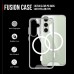 for Samsung Galaxy S24 FE Clear Case Compatible with Magsafe- Space Magnetic for Samsung Galaxy S24 FE Clear Case Compatible with Magsafe- Space Magnetic