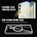 for Samsung Galaxy S24 FE Clear Case Compatible with Magsafe- Space Magnetic for Samsung Galaxy S24 FE Clear Case Compatible with Magsafe- Space Magnetic