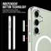 for Samsung Galaxy S24 FE Clear Case Compatible with Magsafe- Space Magnetic for Samsung Galaxy S24 FE Clear Case Compatible with Magsafe- Space Magnetic