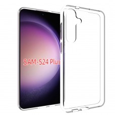 for Samsung Galaxy S24 Plus Soft Silicone Clear Case-Glossy Case