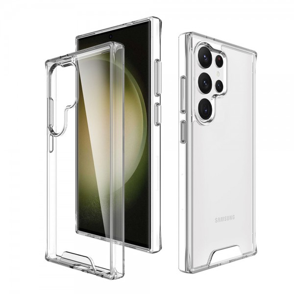 for Samsung Galaxy S24 Ultra Clear Case- Space Case for Samsung Galaxy S24 Ultra Clear Case- Space Case