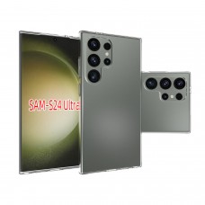 for Samsung Galaxy S24 Ultra Soft Silicone Clear Case-Glossy Case