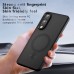 for Samsung Galaxy S25 Edge Galaxy Black Case Compatible with Magsafe- Kika Magnetic for Samsung Galaxy S25 Edge Galaxy Black Case Compatible with Magsafe- Kika Magnetic