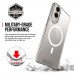 for Samsung Galaxy S25 Edge Clear Case Compatible with Magsafe- Space Magnetic