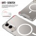 for Samsung Galaxy S25 Edge Clear Case Compatible with Magsafe- Space Magnetic