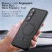 for Samsung Galaxy S25FE Black Case Compatible with Magsafe- Kika Magnetic