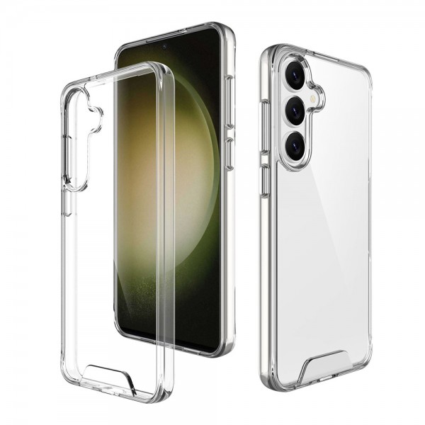 for Samsung Galaxy S25 FE Clear Case- Space Case for Samsung Galaxy S25 FE Clear Case- Space Case