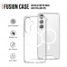 for Samsung Galaxy S25 FE Clear Case Compatible with Magsafe- Space Magnetic