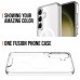 for Samsung Galaxy S25 FE Clear Case Compatible with Magsafe- Space Magnetic