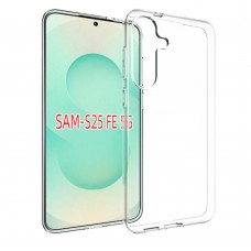 for Samsung Galaxy S25 FE Soft Silicone Clear Case-Glossy Case