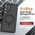 for Samsung Galaxy S25 Ultra Black Case Compatible with Magsafe- Kika Magnetic