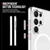 for Samsung Galaxy S25 Ultra Clear Case Compatible with Magsafe- Space Magnetic for Samsung Galaxy S25 Ultra Clear Case Compatible with Magsafe- Space Magnetic