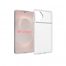 for Samsung Galaxy S26 Edge Soft Silicone Clear Case-Glossy Case