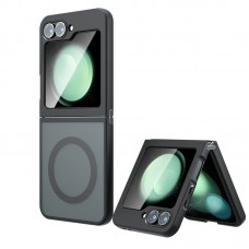 for Samsung Galaxy Z Flip 6 Black Case Compatible with Magsafe- Kika Magnetic for Samsung Galaxy Z Flip 6 Black Case Compatible with Magsafe- Kika Magnetic