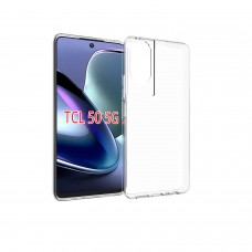 for TCL 50 5G Soft Silicone Clear Case-Glossy Case for TCL 50 5G Soft Silicone Clear Case-Glossy Case