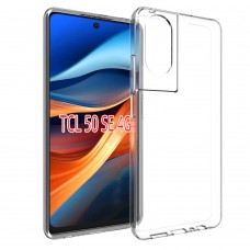 for TCL 50 SE 4G Soft Silicone Clear Case-Glossy Case for TCL 50 SE 4G Soft Silicone Clear Case-Glossy Case