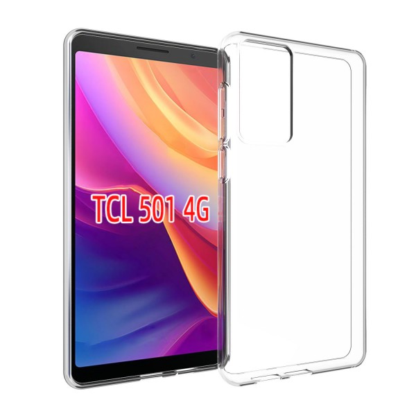 for TCL 501 4G Soft Silicone Clear Case-Glossy Case for TCL 501 4G Soft Silicone Clear Case-Glossy Case
