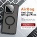 for Vivo iQOO Z10 Turbo Black Case Compatible with Magsafe- Kika Magnetic