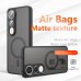 for Vivo V50 Lite Black Case Compatible with Magsafe- Kika Magnetic