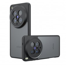 for Vivo X200 Ultra Black Case- Kika Case for Vivo X200 Ultra Black Case- Kika Case