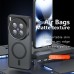 for Vivo X200 Ultra Black Case Compatible with Magsafe- Kika Magnetic for Vivo X200 Ultra Black Case Compatible with Magsafe- Kika Magnetic