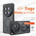 for Vivo X200 Ultra Black Case Compatible with Magsafe- Kika Magnetic for Vivo X200 Ultra Black Case Compatible with Magsafe- Kika Magnetic