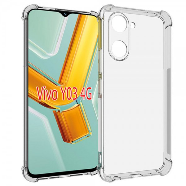 for Vivo Y03 4G Soft TPU Case- Alfaa Case for Vivo Y03 4G Soft TPU Case- Alfaa Case