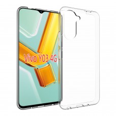 for Vivo Y03 4G Soft Silicone Clear Case-Glossy Case for Vivo Y03 4G Soft Silicone Clear Case-Glossy Case