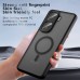 for Vivo iQOO Neo10 Pro+ Black Case Compatible with Magsafe- Kika Magnetic for Vivo iQOO Neo10 Pro+ Black Case Compatible with Magsafe- Kika Magnetic
