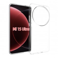 for Xiaomi Mi 15 Ultra Soft Silicone Clear Case-Glossy Case
