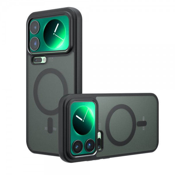 for Xiaomi Mi 17 Pro Max Black Case Compatible with Magsafe- Kika Magnetic for Xiaomi Mi 17 Pro Max Black Case Compatible with Magsafe- Kika Magnetic